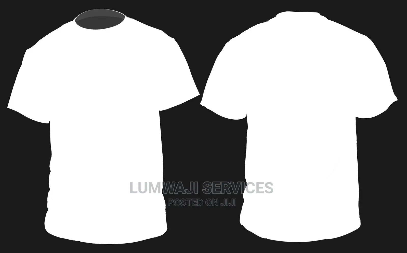 White Plain Cotton T-Shirts