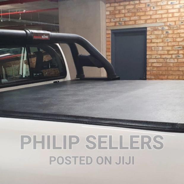 Toyota Hilux 2016+ Supreme Hard Tri-Fold Cab Tonneau Cover - main view