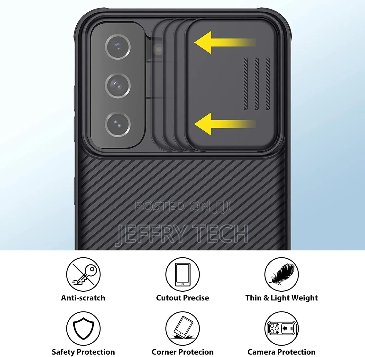 Nillkin for Samsung Galaxy S21 Case, Camshield Pro Case With