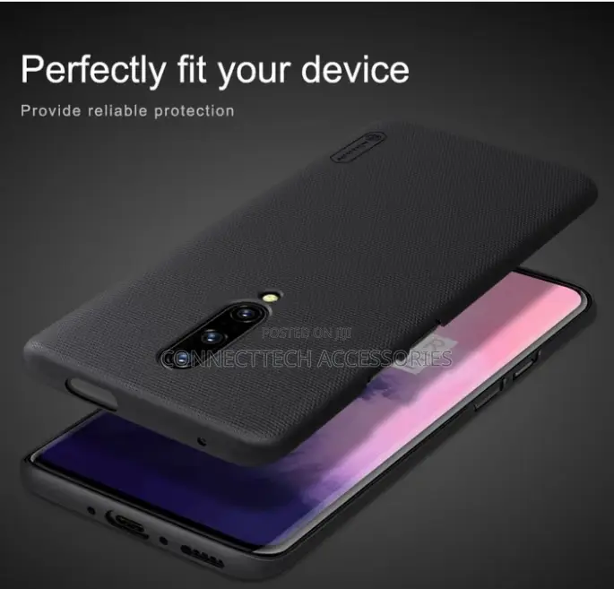 Nilkin Frosted Shield Backcase For One Plus 7pro 7