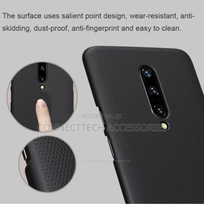 Nilkin Frosted Shield Backcase For One Plus 7pro 7