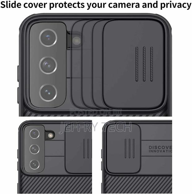 Nillkin for Samsung S22 S21 Ultra Plus 5G Camshield Case Wit - thumbnail 2