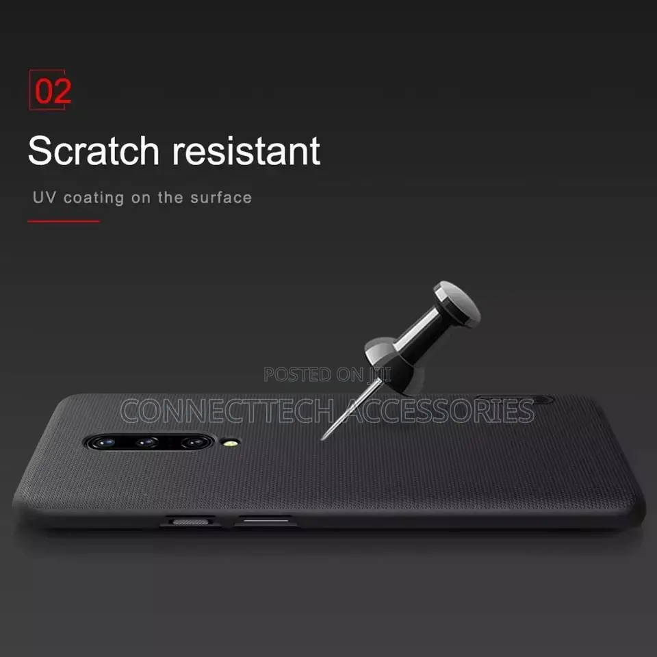 Nilkin Frosted Shield Backcase For One Plus 7pro 7