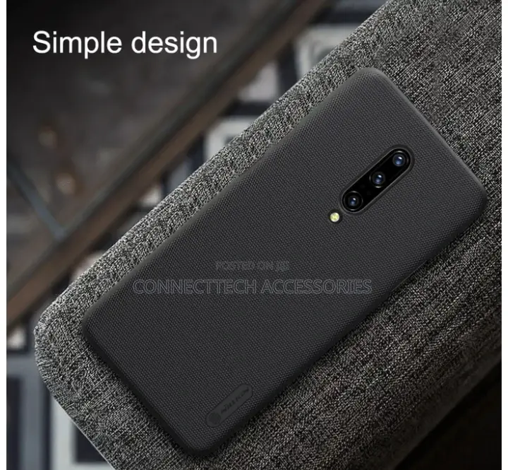 Nilkin Frosted Shield Backcase For One Plus 7pro 7