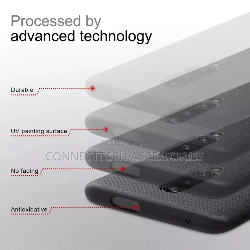 Nilkin Frosted Shield Backcase For One Plus 7pro 7