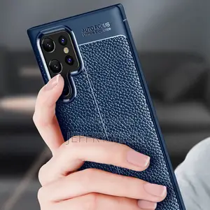 Samsung Galaxy S22 Ultra S21 S20 FE 5G Case Slim Leather So