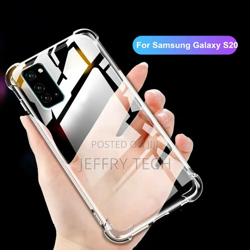 Samsung Galaxy S22 Ultra S21 S20 FE Shockproof Clear Rubber