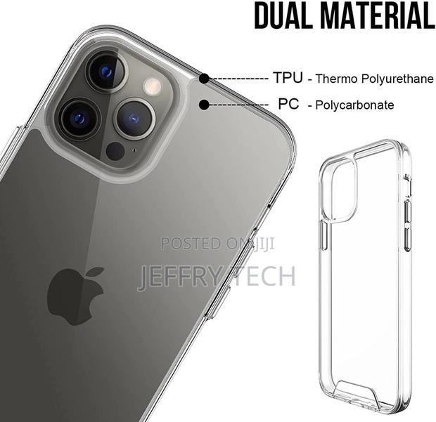 Clear Space Case for iPhone 13 Pro Max Shockproof Protective - thumbnail 2
