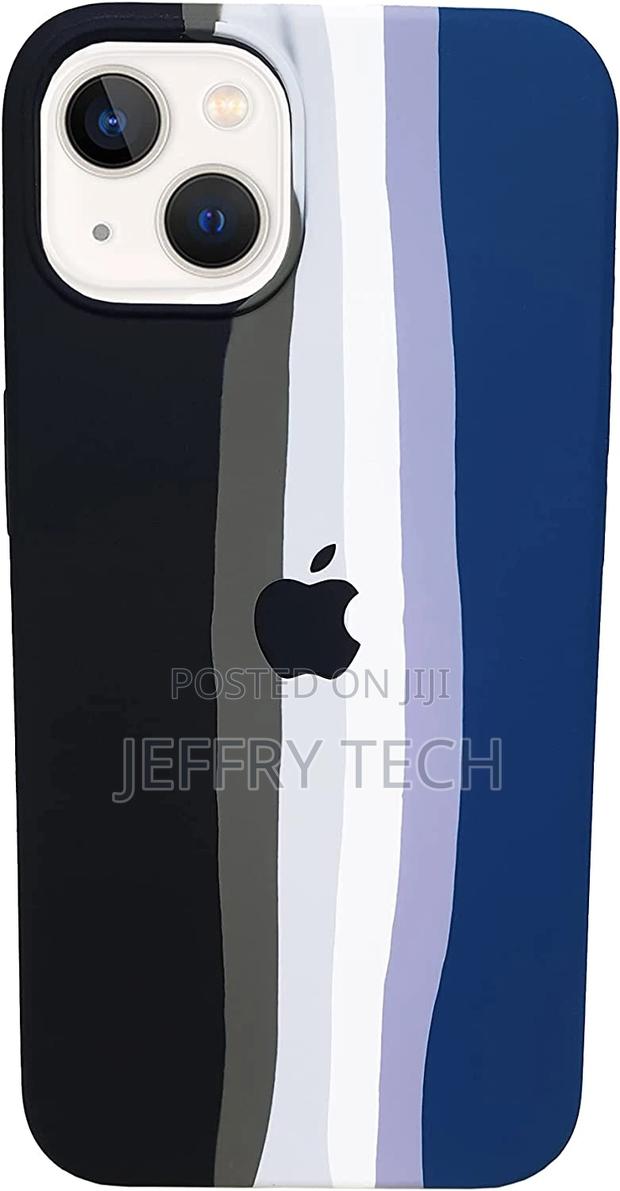 Liquid Rainbow Phone Case for iPhone 13 (Multi Color)