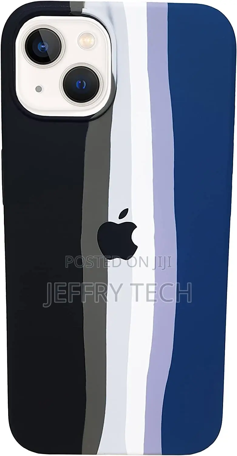 Liquid Rainbow Phone Case for iPhone 13 (Multi Color)