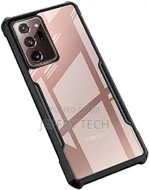 Back Cover Anti-Shock for Samsung Note 20 Ultra With a Black