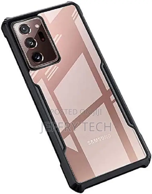 Back Cover Anti-Shock for Samsung Note 20 Ultra With a Black