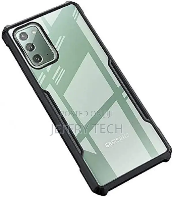 Back Cover Anti-Shock for Samsung Note 20 Ultra With a Black