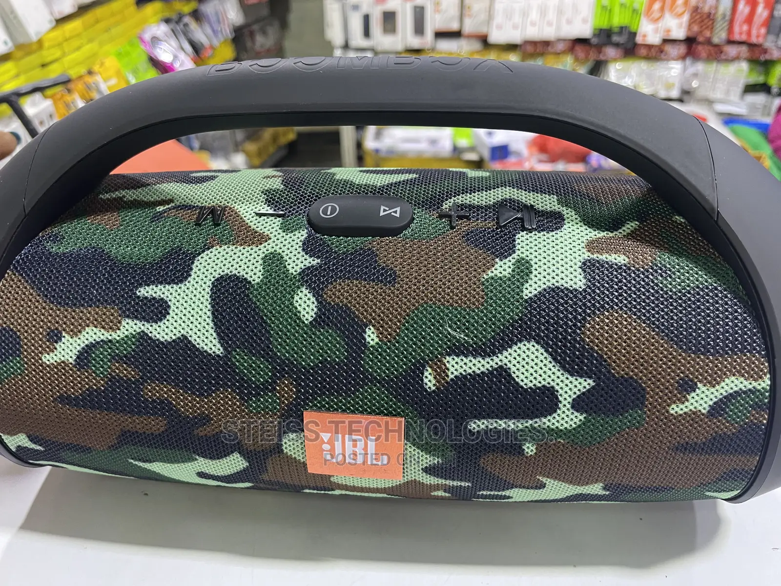 Boombox Bluetooth Speaker.