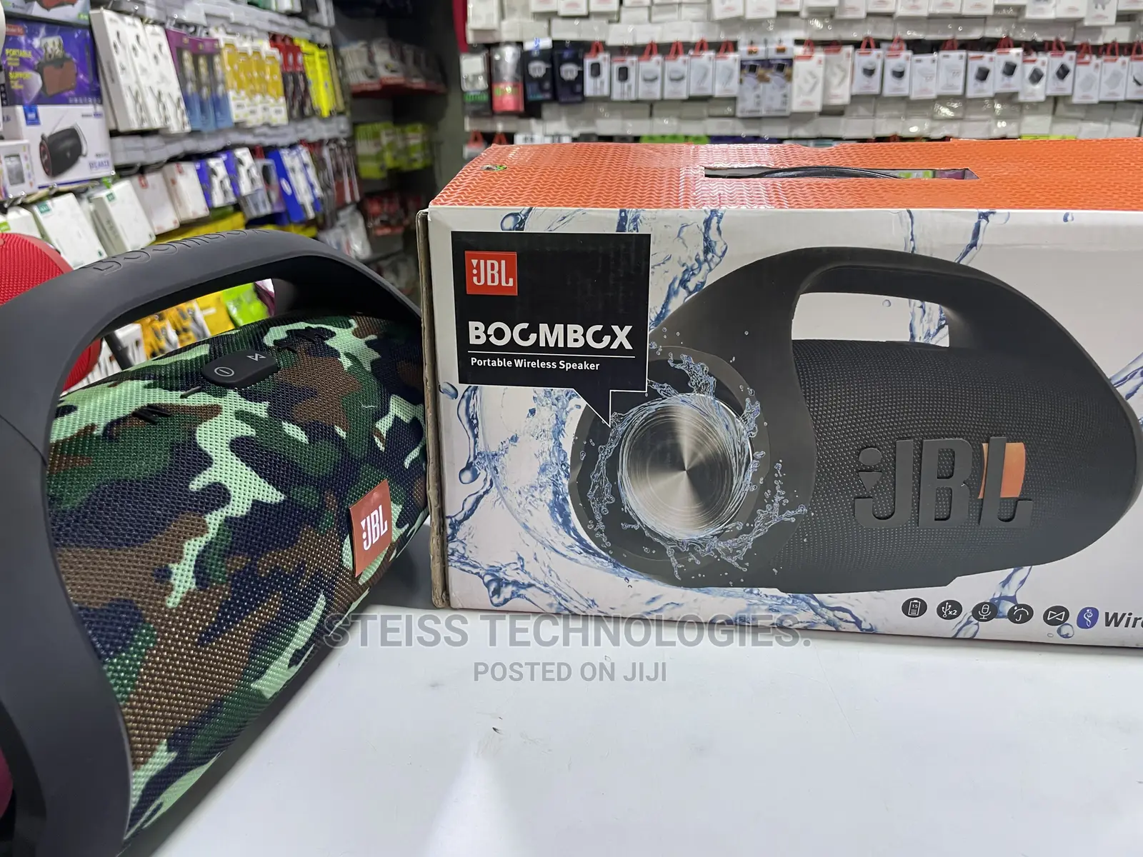 Boombox Bluetooth Speaker.