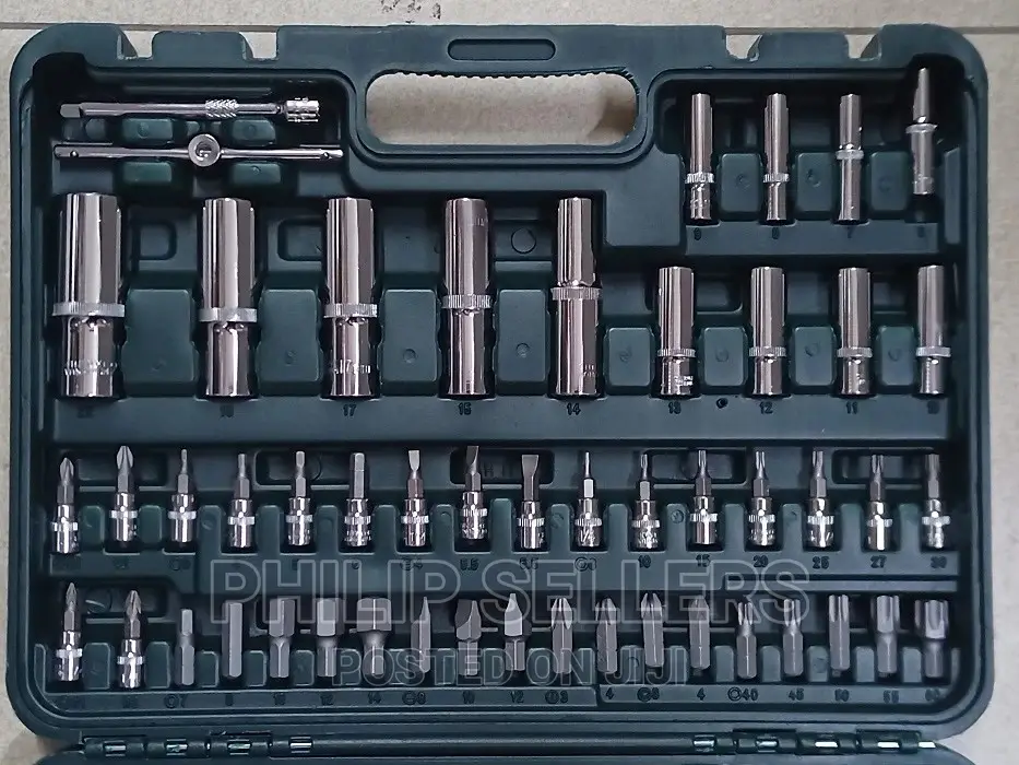 Toolbox Set 108 Pcs With Case Socket Tools Set