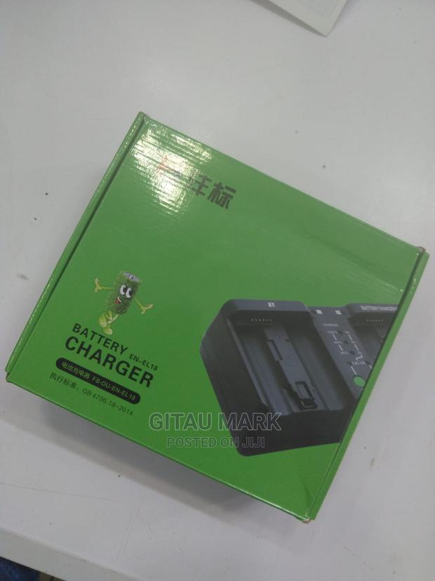 Dual Battery Charger for Nikon EN-EL18 Series Batteries
