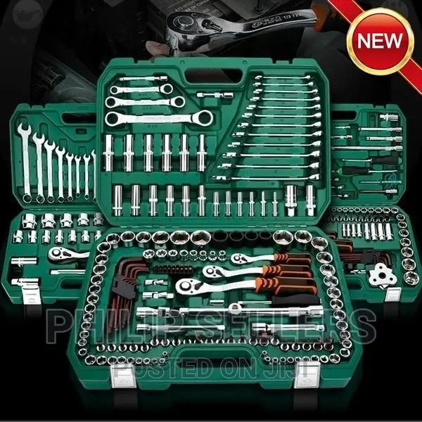 Portable General Household Car AUTO Repair Tool Kit With Pla