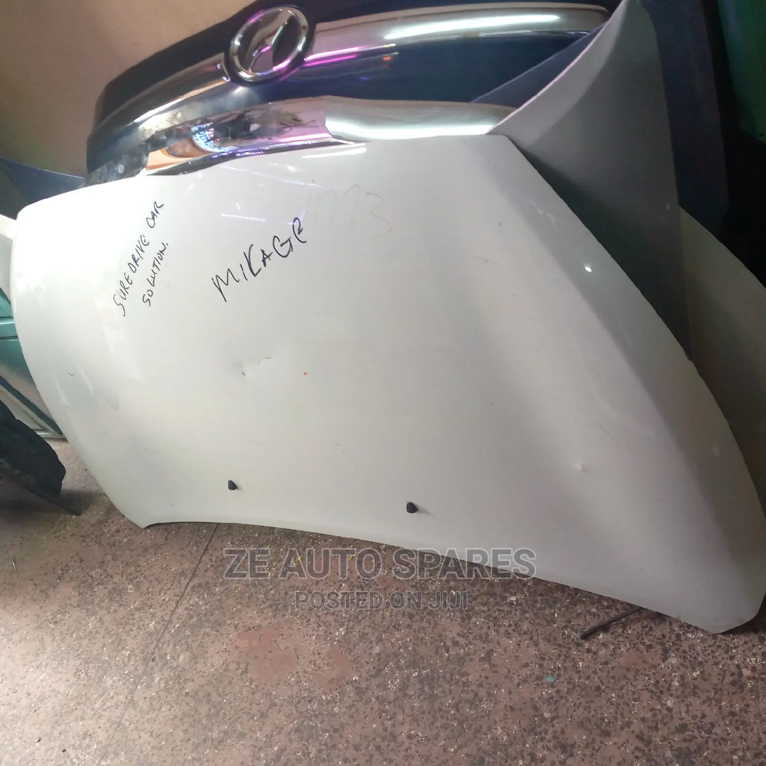Mitsubishi Mirage Bonnet 2010