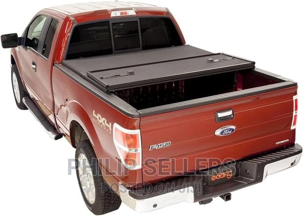 Hard Folding Truck Bed Tonneau Cover | 83445 | Fits 2014 - - thumbnail 2