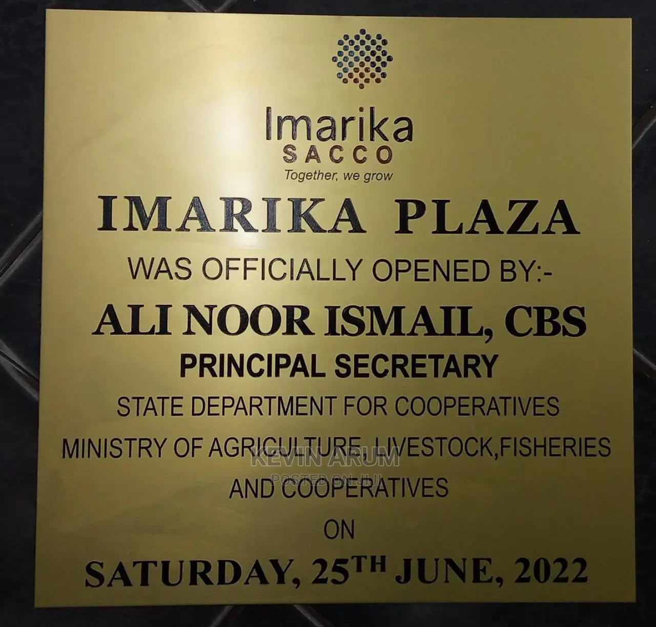 Engraving Plaque