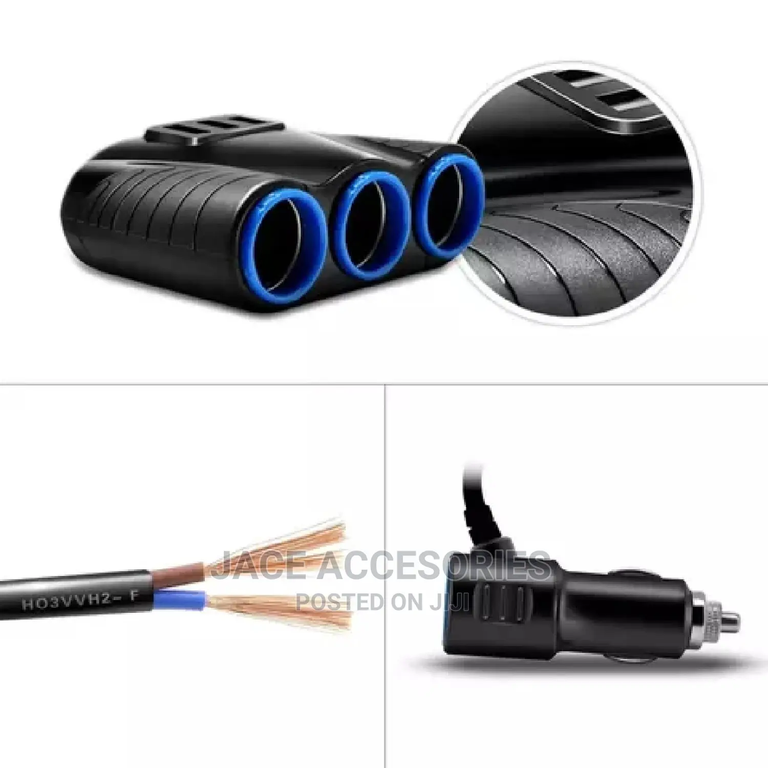 Car Adapter Splitter Heavy Duty