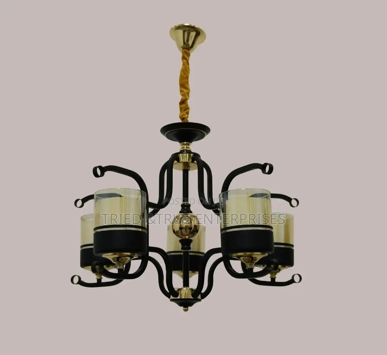 5 Arm Chandaliers