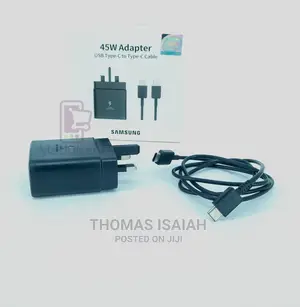 Original Samsung 45W Super Fast Charger USB Type-C to Type-C