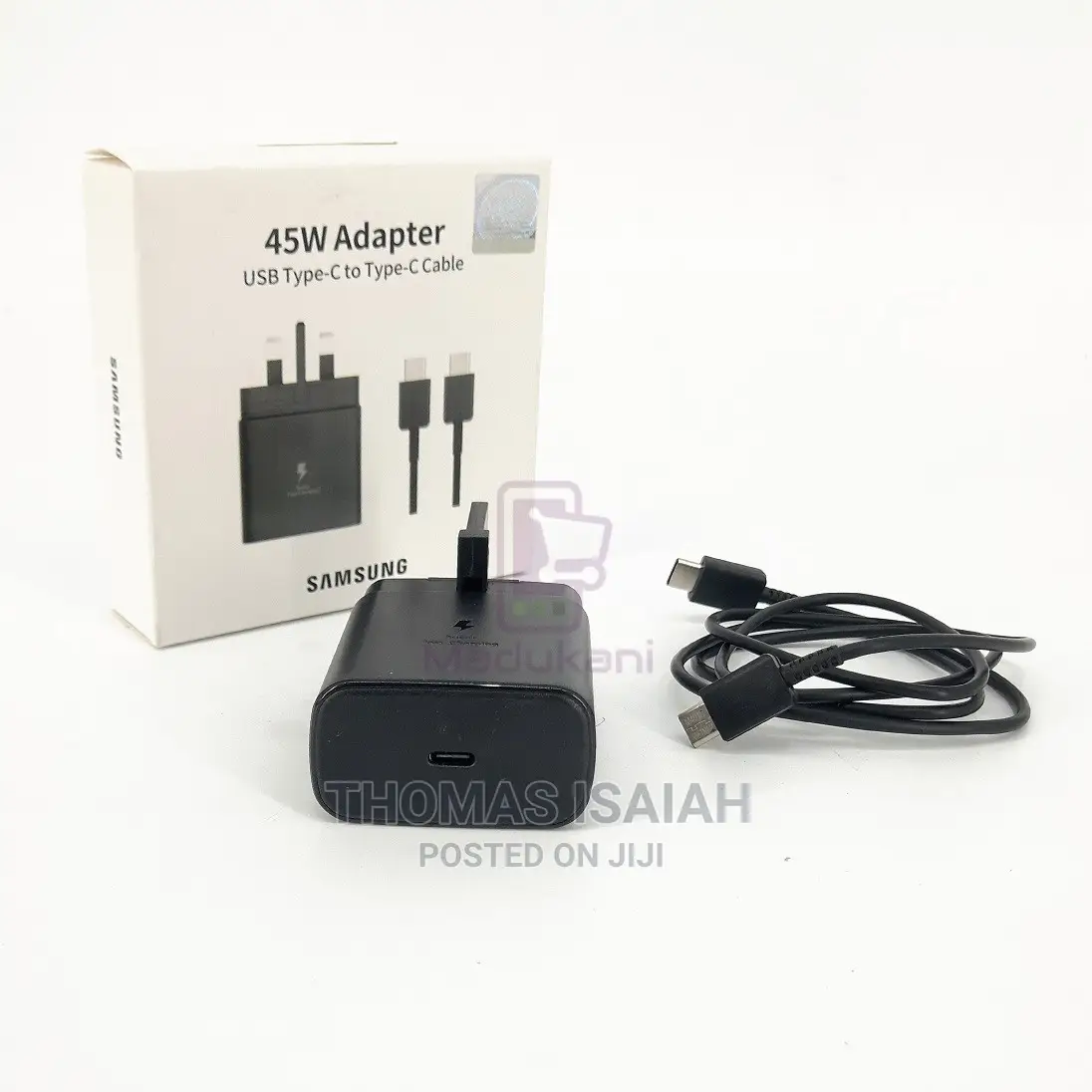 Original Samsung 45W Super Fast Charger USB Type-C to Type-C