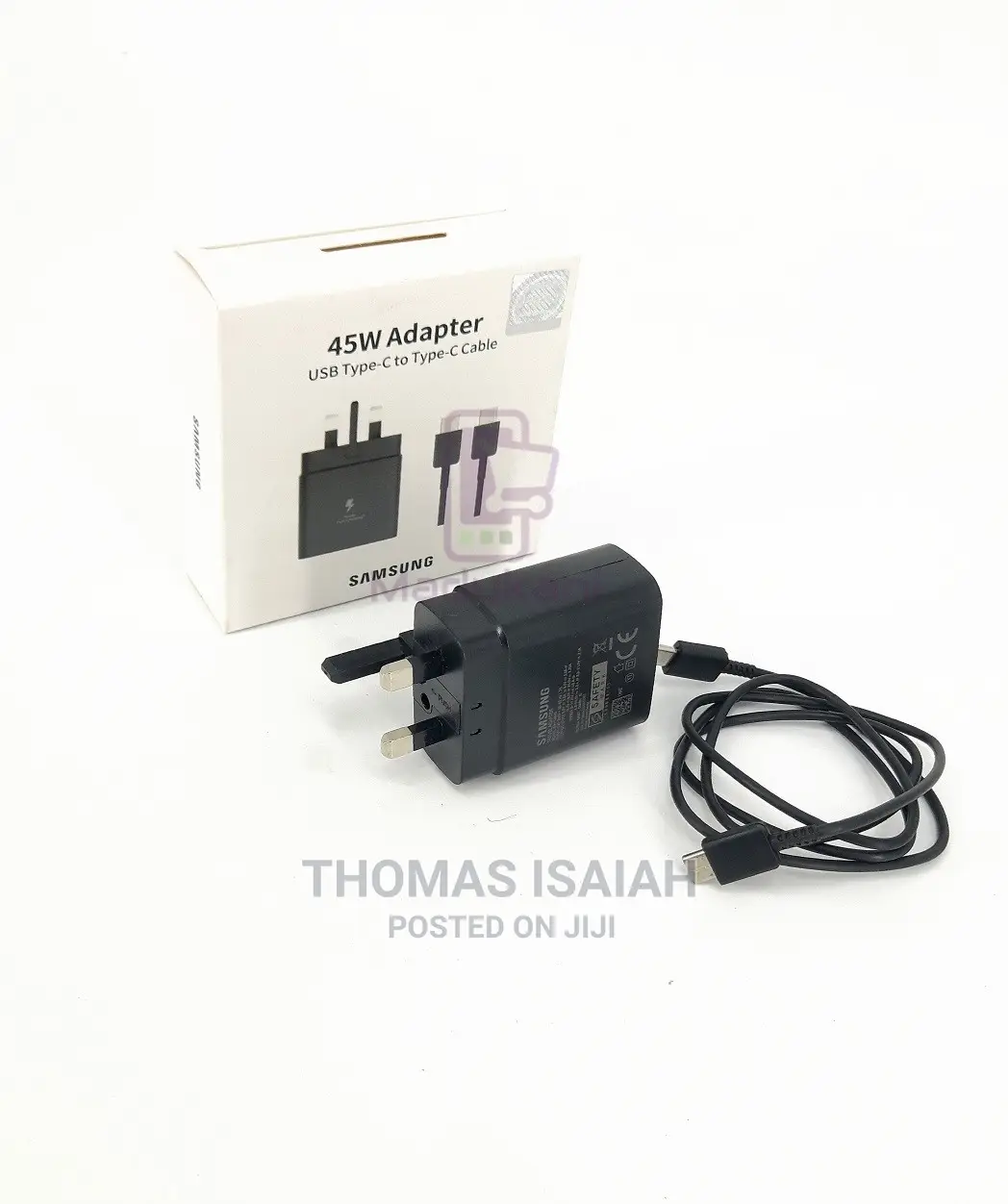 Original Samsung 45W Super Fast Charger USB Type-C to Type-C