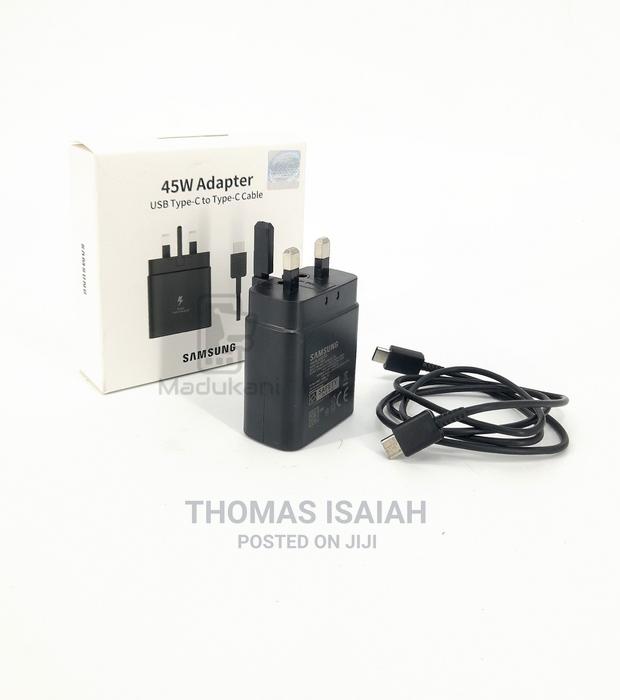 Original Samsung 45W Super Fast Charger USB Type-C to Type-C