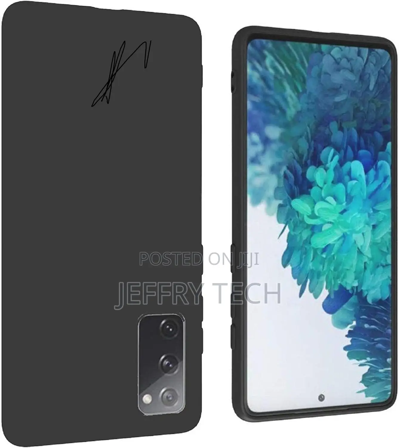 Silicone Case for Samsung Galaxy S20 FE - Black