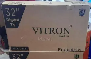 Frameless Vitron 32 Digital Tv With Inbuilt Decorder
