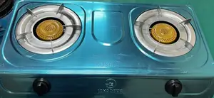 Stainless Steel 2 Burner Auto Iginition