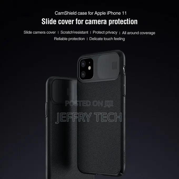 iPhone 11 NILLKIN Camshield Protective Case(Black)