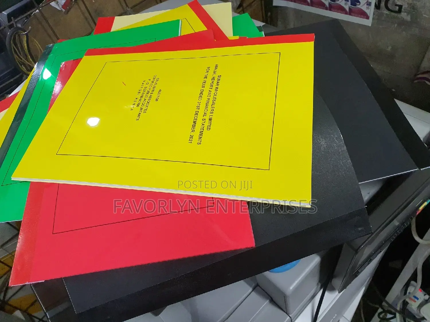 Binding Services Available