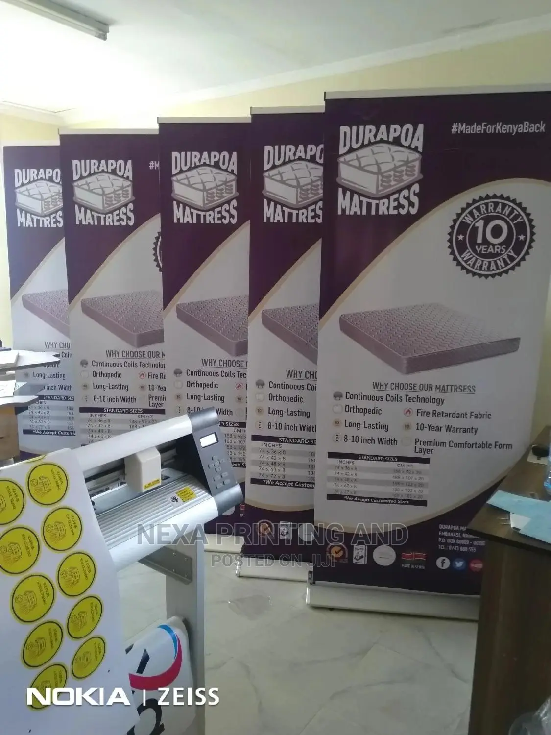 Broad Base Roll Up Banner Printing