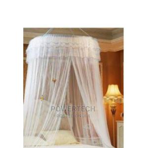 White Big Round Mosquito Net; - thumbnail 2