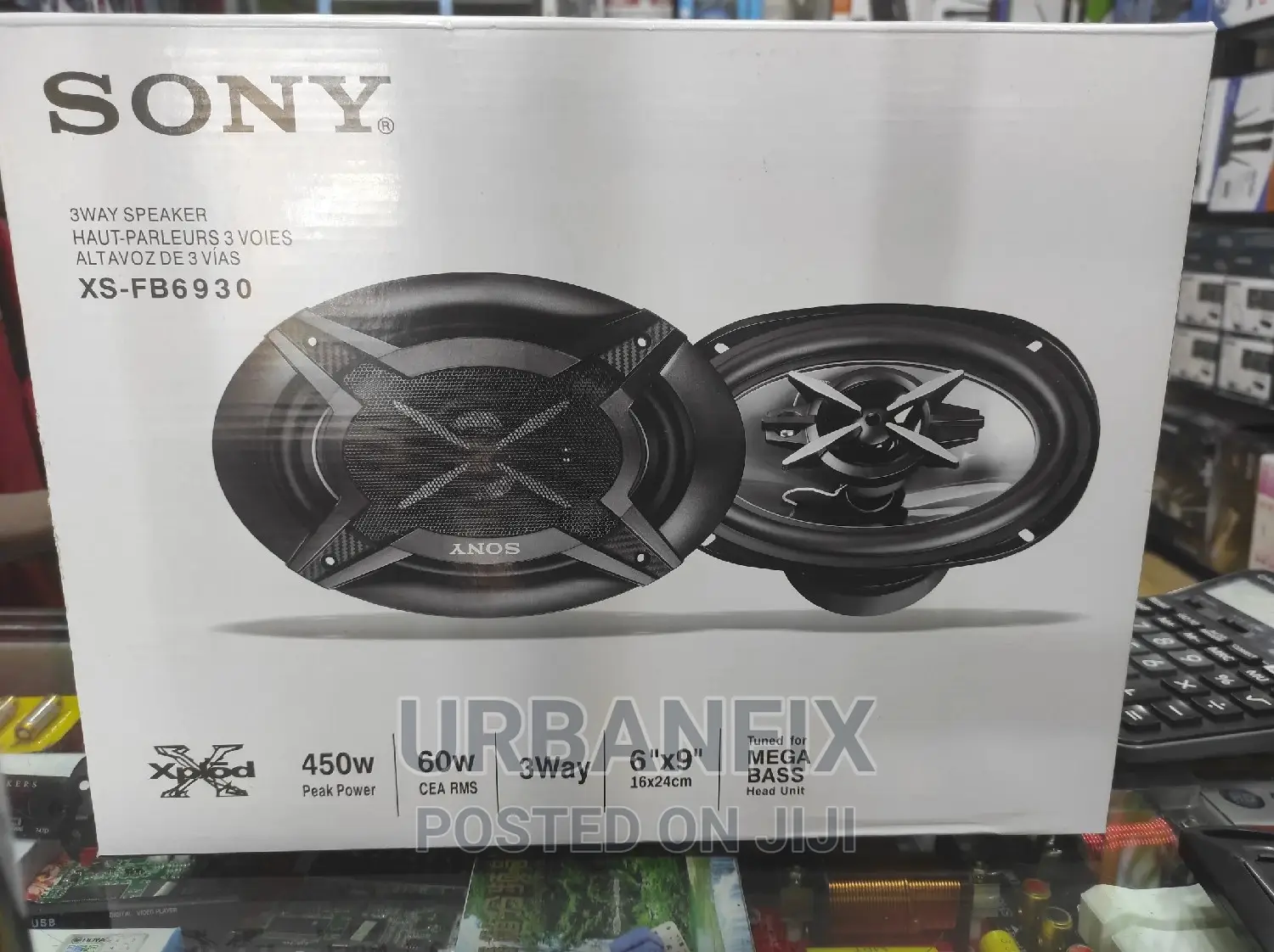 Sony 6 by 9 Oval Midrange Speakers