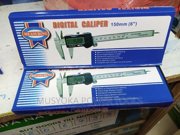 -Inch 150mm Digital Calipers Stainless - thumbnail 2