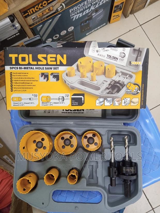 9pcs Bi-Metal Hole Saw Set - main view