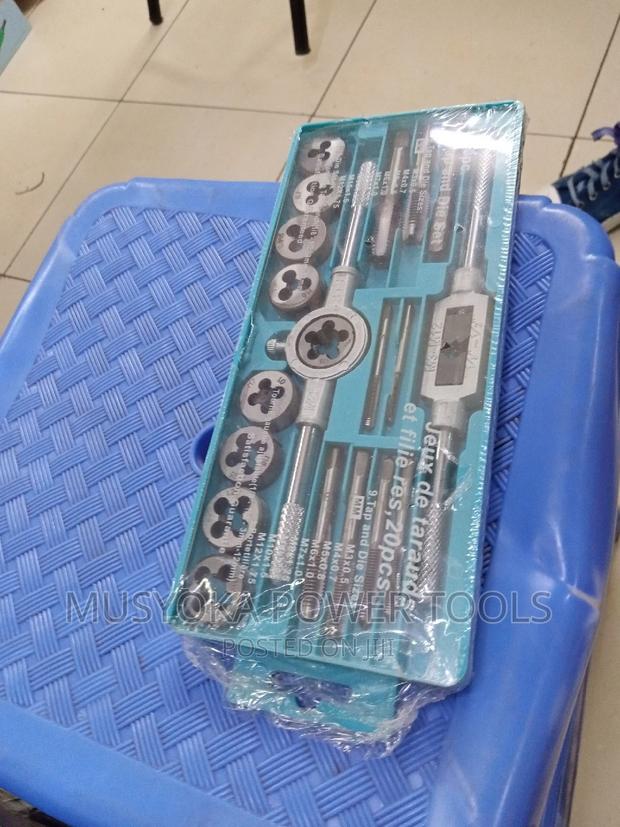 20pcs M3-M12 25mm Alloy Steel Tap Die Set