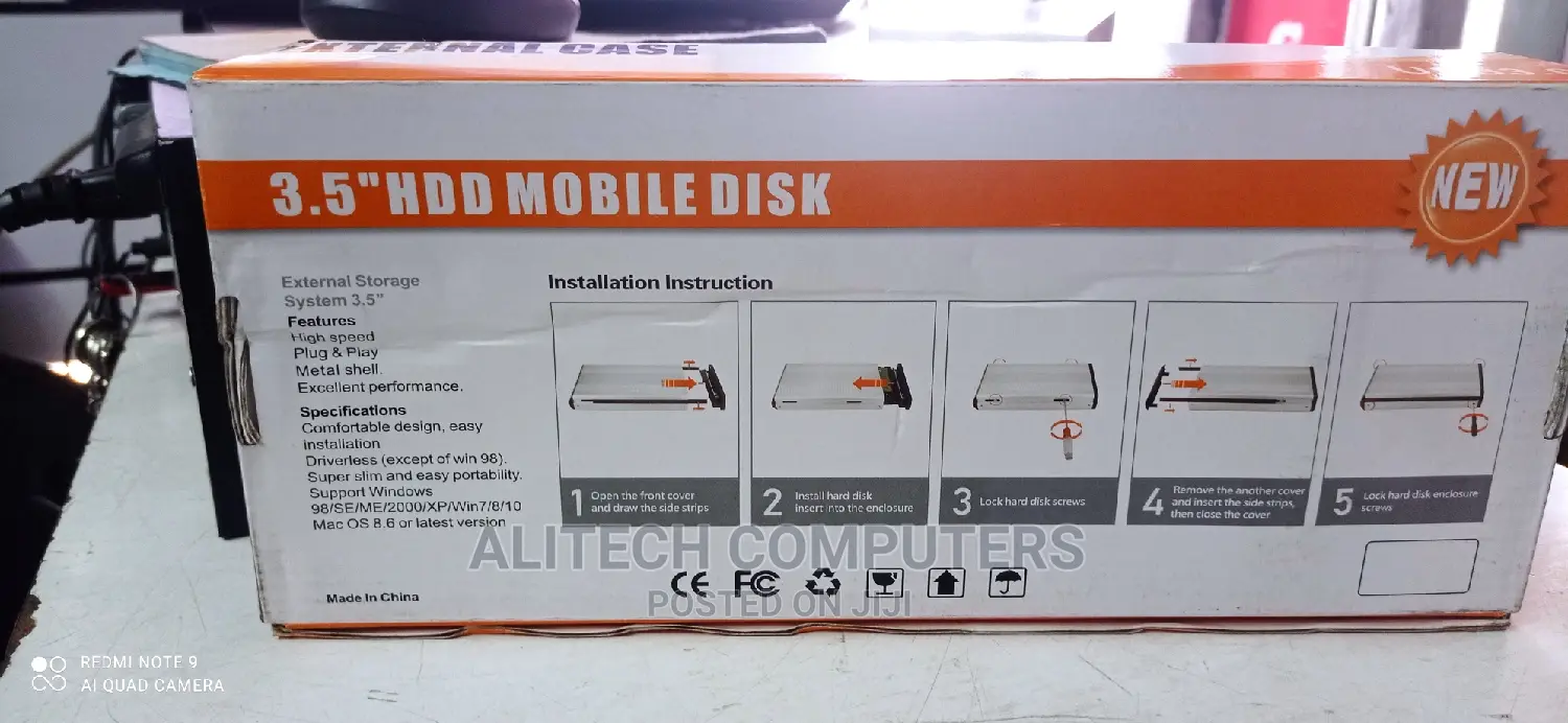 External Casing for 3.5 Desktop Hard Disk