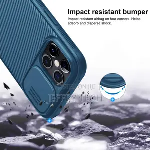 Nillkin Camshield Case for iPhone 12 Pro Max - Blue