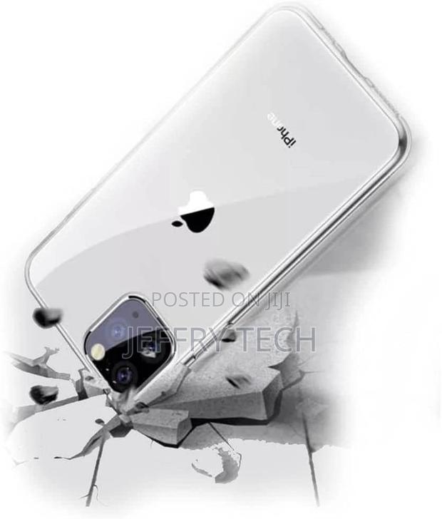 Clear Silicone Anti-Shock for Mobile iPhone 12 Pro Max - thumbnail 2