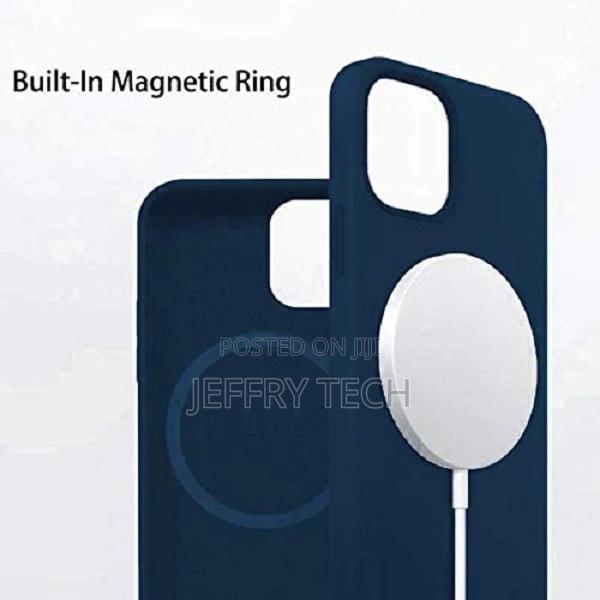 Silicone Case Magsafe Cover for Apple iPhone 12 Pro Max - Na - thumbnail 3