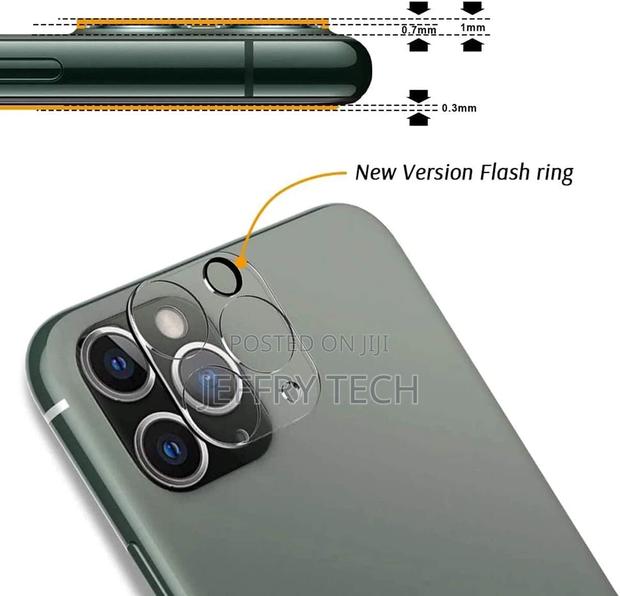Tempered Glass Camera Lens Protector for iPhone 13 (6.1)/Iph - thumbnail 2