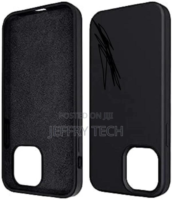 Silicone Case for iPhone 13 Mini, Black - thumbnail 2