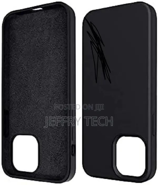 Silicone Case for iPhone 13 Mini, Black