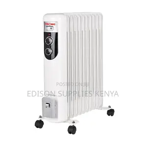 Room Heater 11-Fin Oil Heater for Big Spaces, Houses 2500w